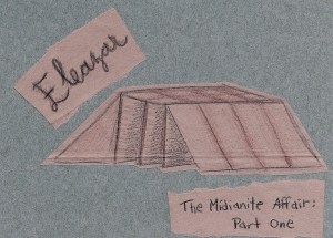 A large, ancient tent.